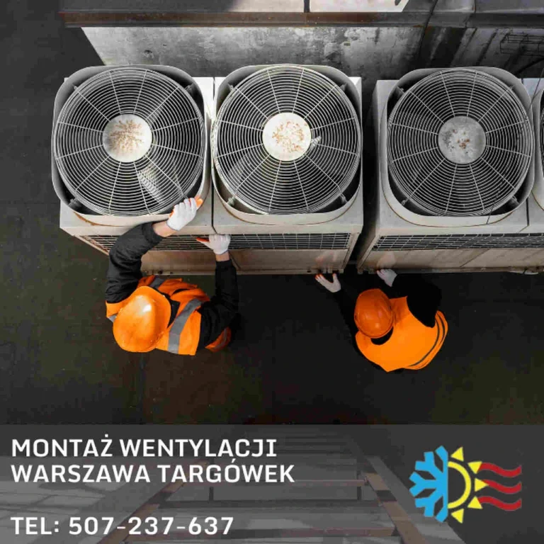montaż wentylacji warszawa targówek