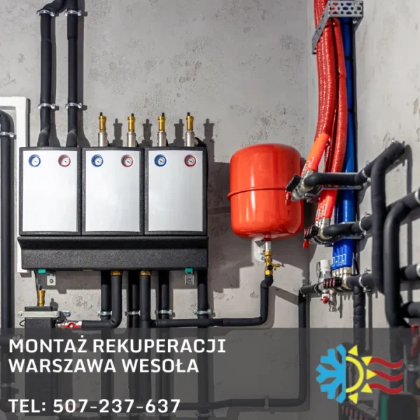 montaż rekuperacji warszawa wesoła