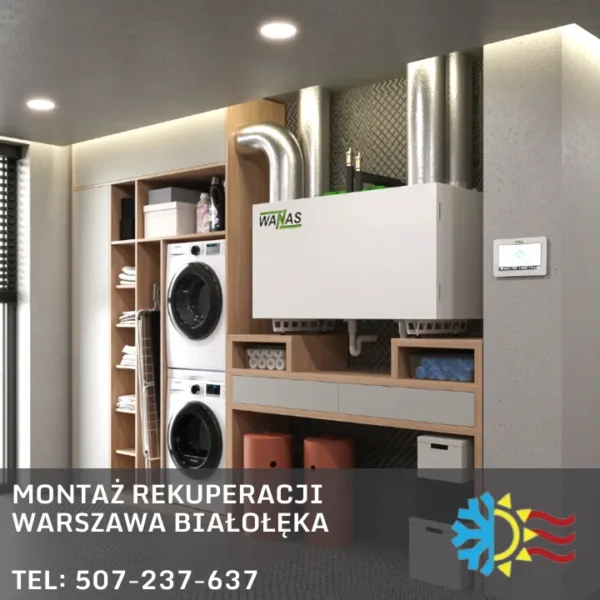 montaż rekuperacji warszawa białołęka