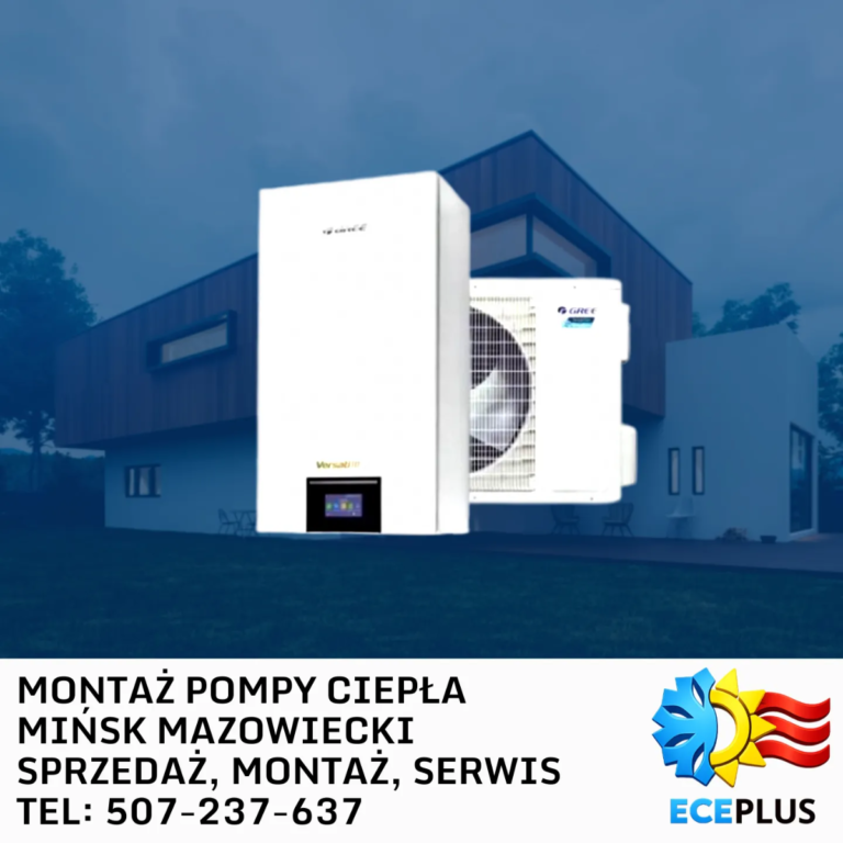 montaż pompy ciepła Mińsk Mazowiecki